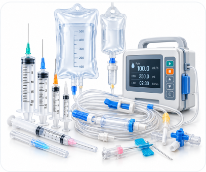 Infusion Syringes & Supplies
